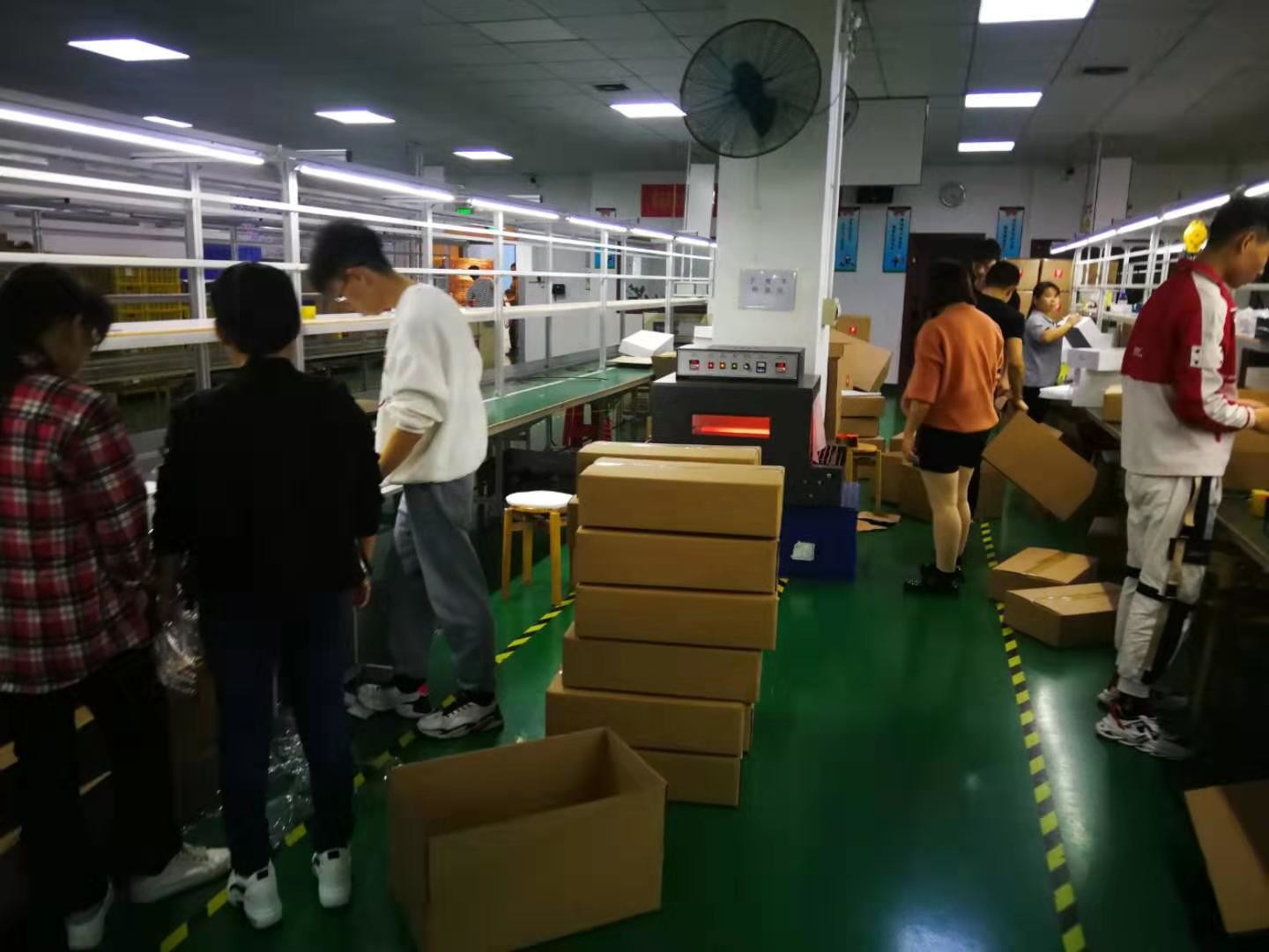 Shenzhen Jin Tuo Jie Technology Co., Ltd. Fabrik Produktionslinie