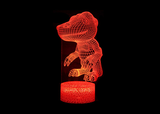 Lampen-Acrylnachtlicht der optischen Täuschung der hohen Leistungsfähigkeits-3D für Wohnzimmer