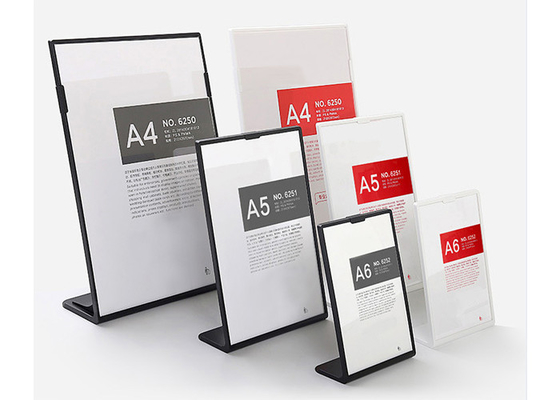 Laser-Ausschnitt-kundenspezifischer Acrylzeichen-Halter, Acryltischplatten-Ausstellungsstände