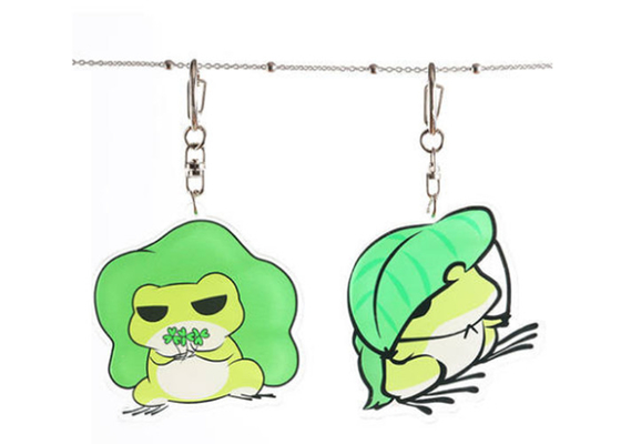 Acrylschuh Keychain des wunder-Karikatur-Schlüsselanhänger-3d für Andenken-Taschen-Hotel