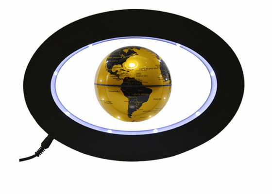 Lumineszierender Magnetschwebetechnik-sich hin- und herbewegender Kugel-Weltkarte Wechselstrom 12V 1000mA LED