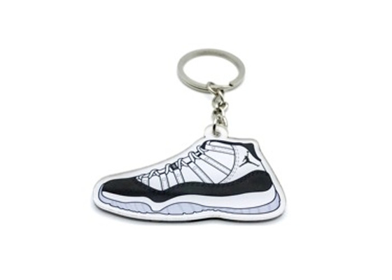 Laser geschnittene Acryl-Keychain-Ziergegenstand-kundenspezifische Acrylschlüsselring-gute Härte
