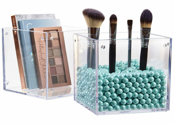 Dauerhaftes kosmetisches Ausstellungsstand-klares Acrylkosmetik-Organisator-acrylsauerMagazin