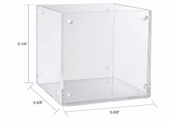 Dauerhaftes kosmetisches Ausstellungsstand-klares Acrylkosmetik-Organisator-acrylsauerMagazin