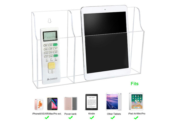 An der Wand befestigter Acrylhandy-Ausstellungsstand Ccell-Telefon-Stand-Halter
