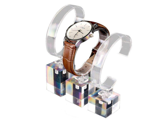 Männer/uhr-Ausstellungsstand-Armbanduhr-Klammer-Regal-Stützen Wowen Acryl