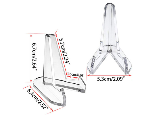 Transparenter Acrylhandy-Ausstellungsstand, Acrylgestell-Stand des freien Raumes