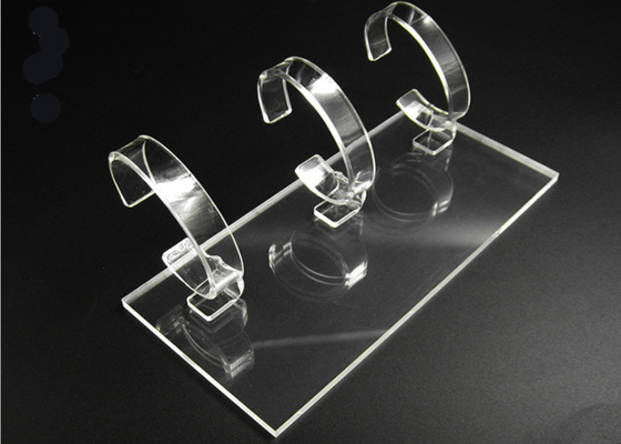 CER Acryl-Stand-Anzeige für Armband passt zylinderförmiges - klares transparentes auf