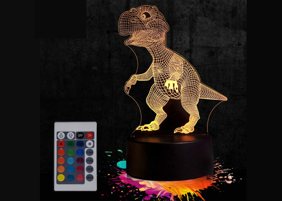 USB trieb Licht-kreative Noten-sichtlichsteuerung der optischen Täuschung 3D Nachtan