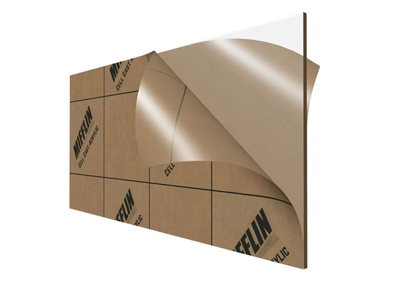 Materielles Acrylspiegel-Blatt-leichter Spiegel Pmma täfelt UV-Beständigkeit