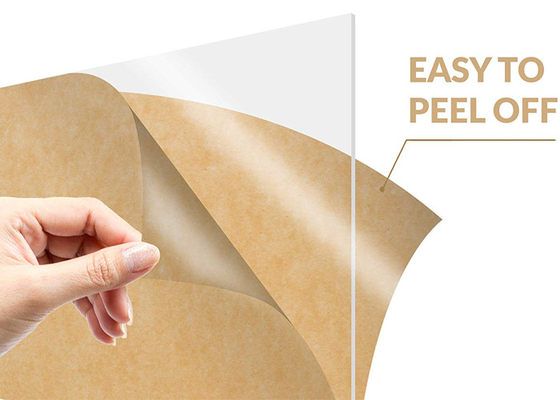 Form-Acrylblatt-Anzeigen-Hartpapier 1/4&quot; X 24&quot; X 48&quot; klares transparentes
