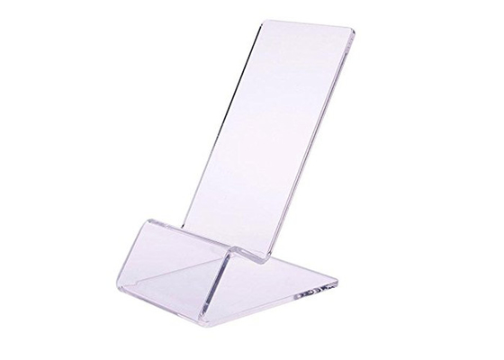 Nicht Beleg-Acryltelefon-Anzeigen-Halter-transparenter Acrylhandy-Stand