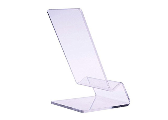 Nicht Beleg-Acryltelefon-Anzeigen-Halter-transparenter Acrylhandy-Stand