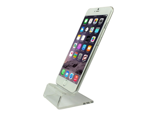 Klarer Acrylhandy-Ausstellungsstand-Plastikhandy-Ministand-Halter