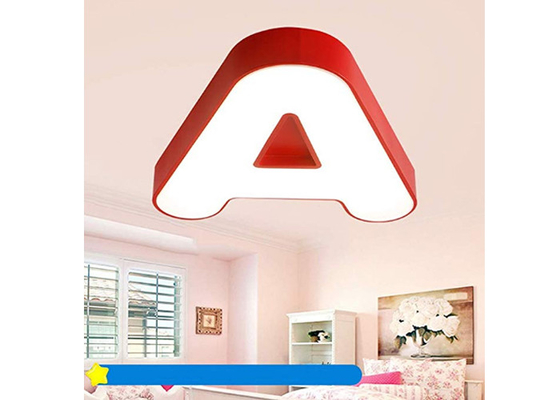 Acrylbuchstaben 48W 3D LED asphaltieren hängenden Beleuchtungs-Jungen-Mädchen-acrylsaueraugenschutz
